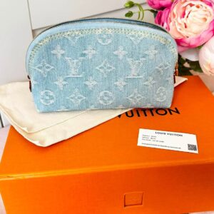 Pochette Cosmétique PM - Denim Louis Vuitton