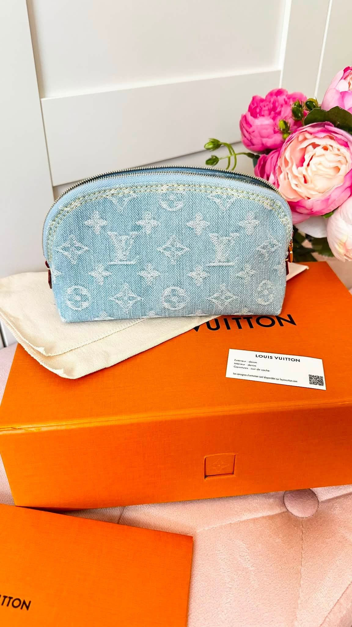 Pochette Cosmétique PM - Denim Louis Vuitton