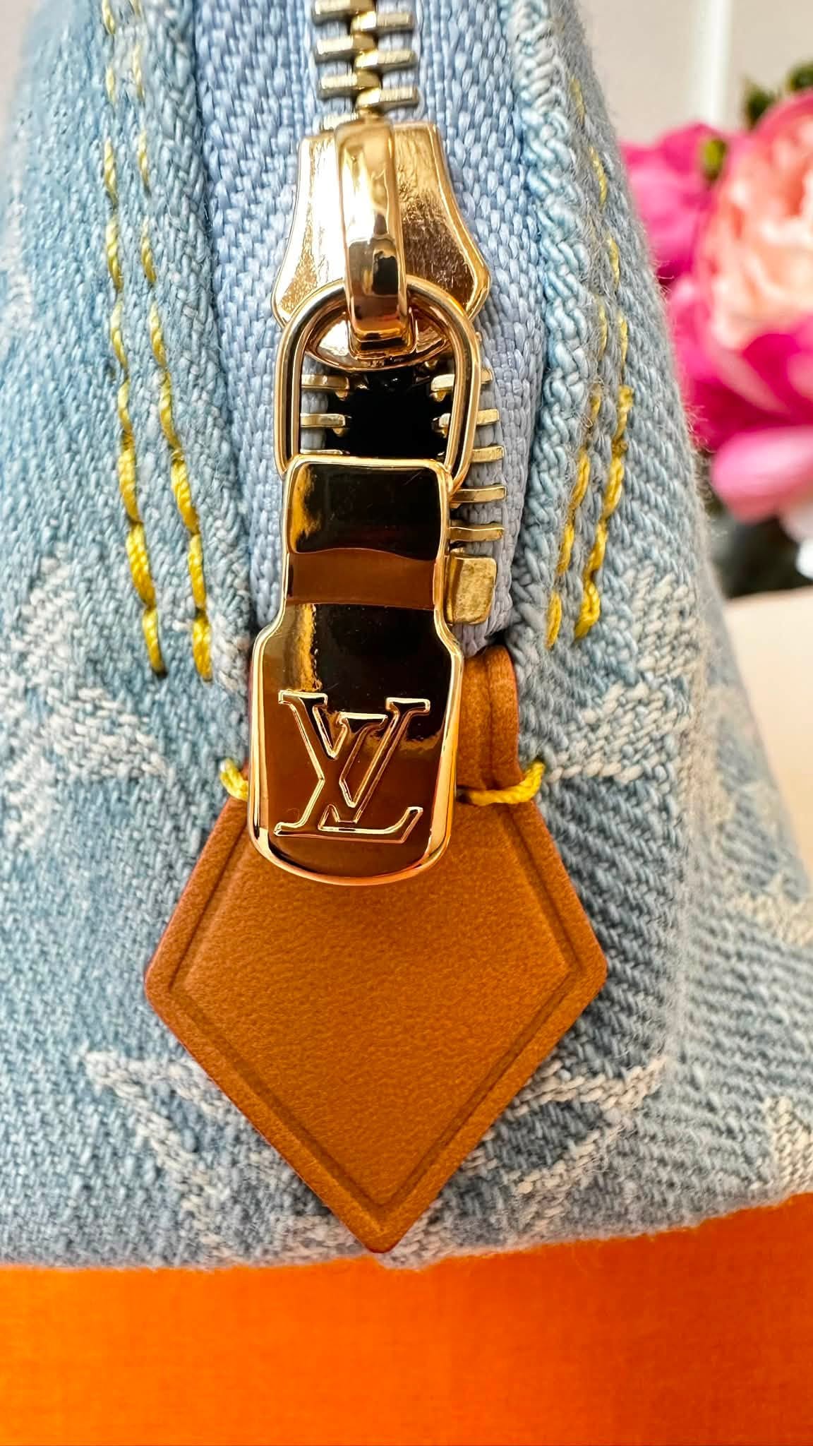Pochette Cosmétique PM - Denim Louis Vuitton - immagine 4