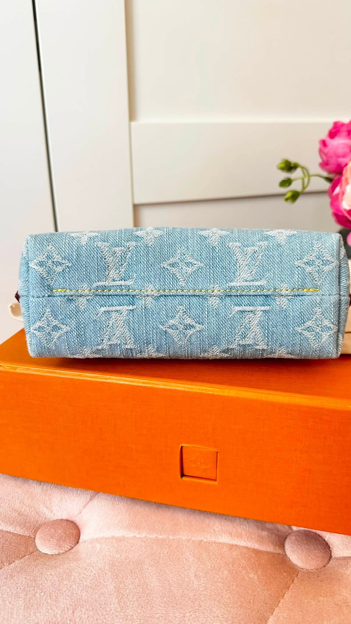 Pochette Cosmétique PM - Denim Louis Vuitton - immagine 5