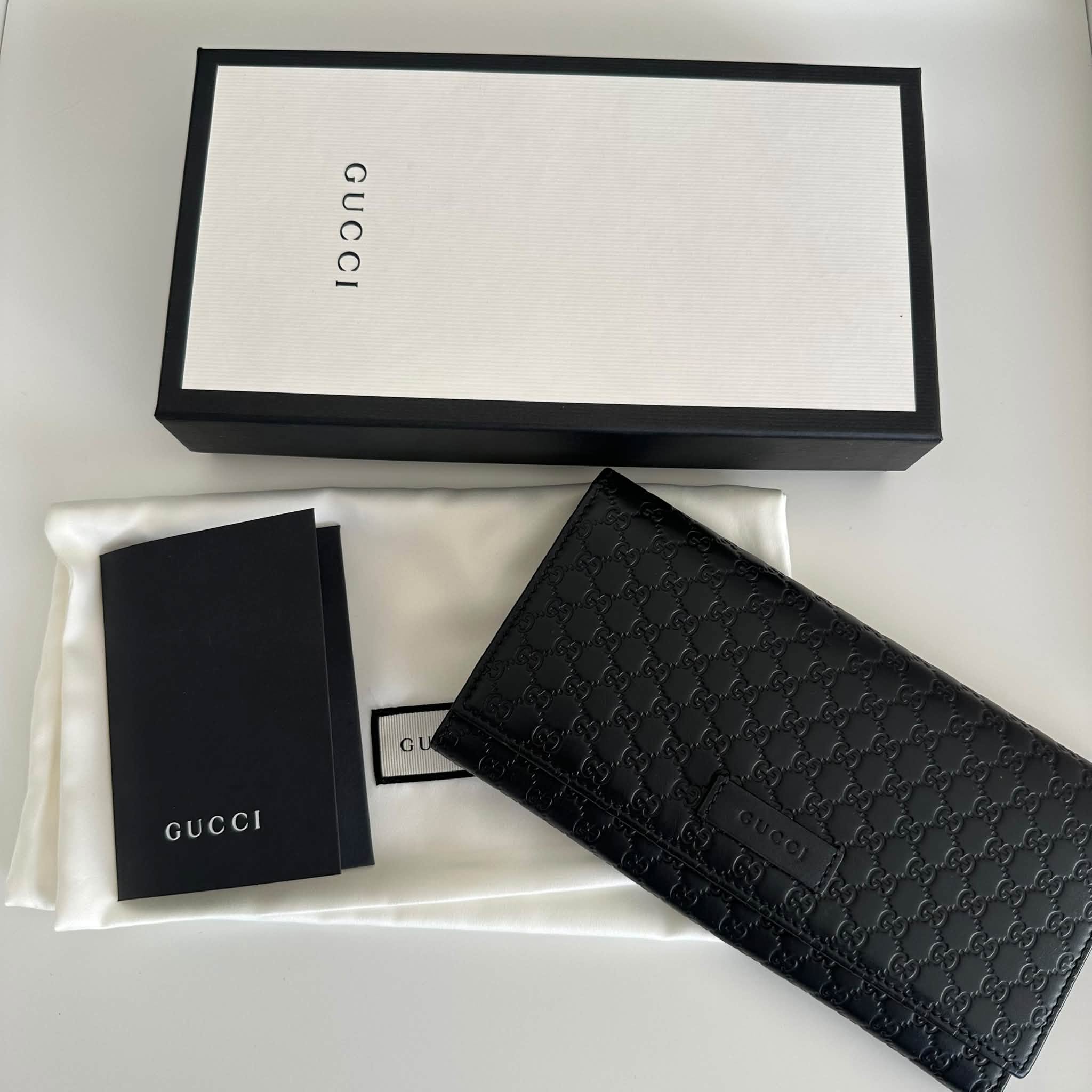 Portafoglio Continental Microguccissima - Gucci