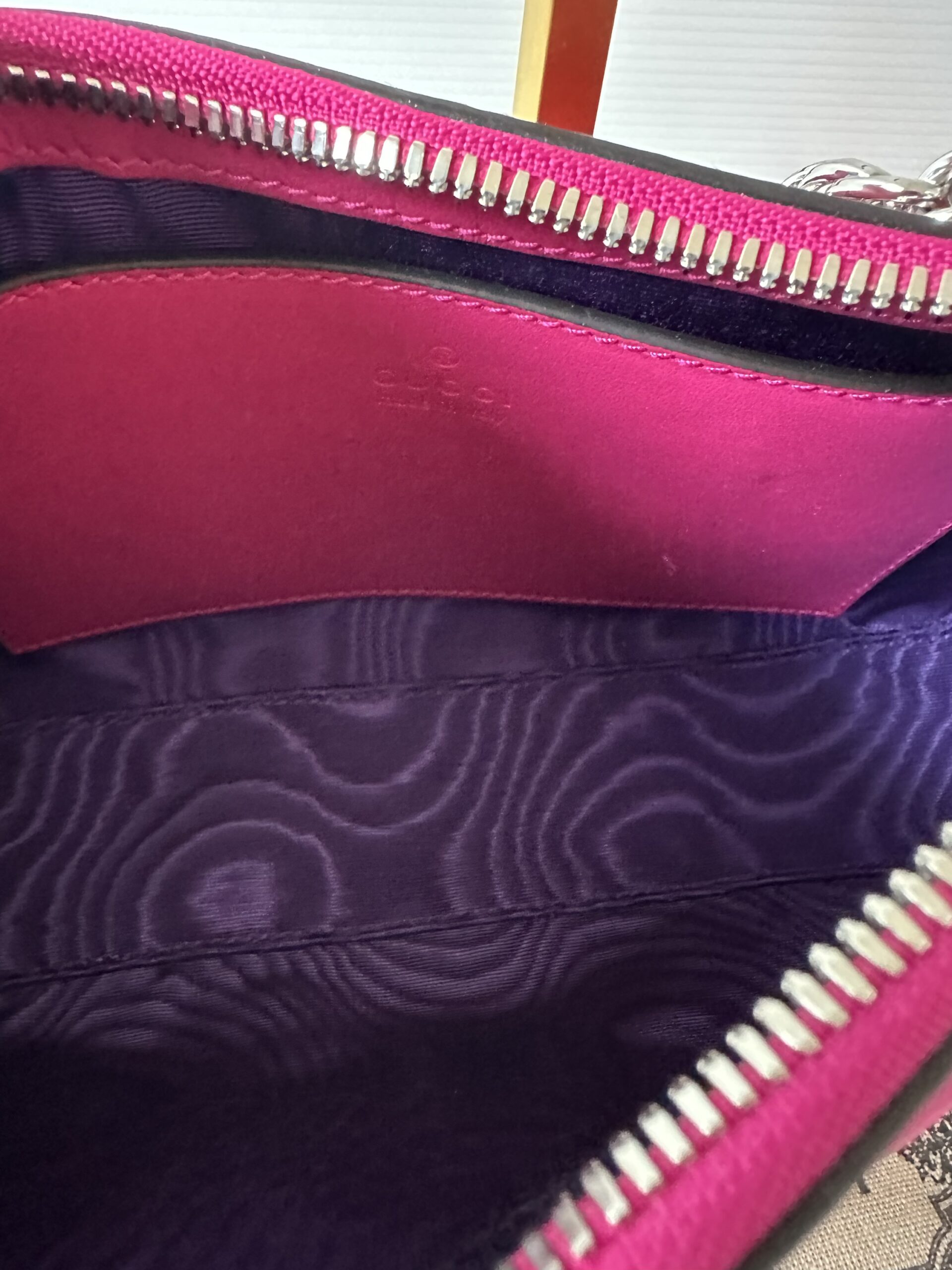 Borsa GG Matelassé fucsia - Gucci - immagine 11
